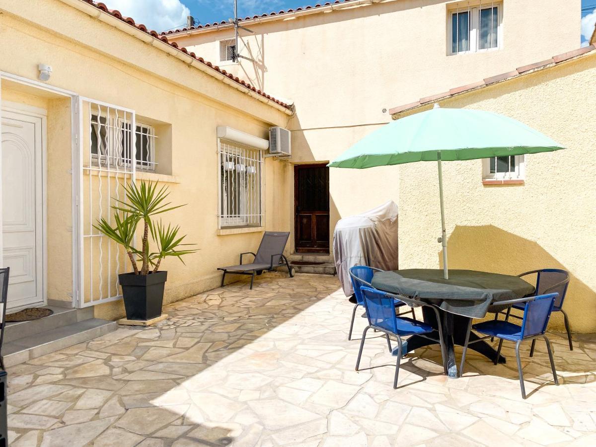 Chambre Climatisee Lit Double - Proche Tram & Centre Montpellier Exterior foto